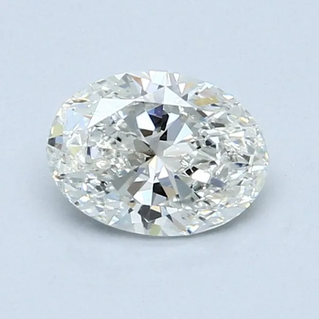 0.90 Carat H SI1 Oval Diamond