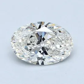 0.90 Carat H VS2 Oval Diamond