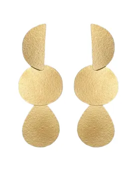 18k Gold Plated Brass Mattea Earrings