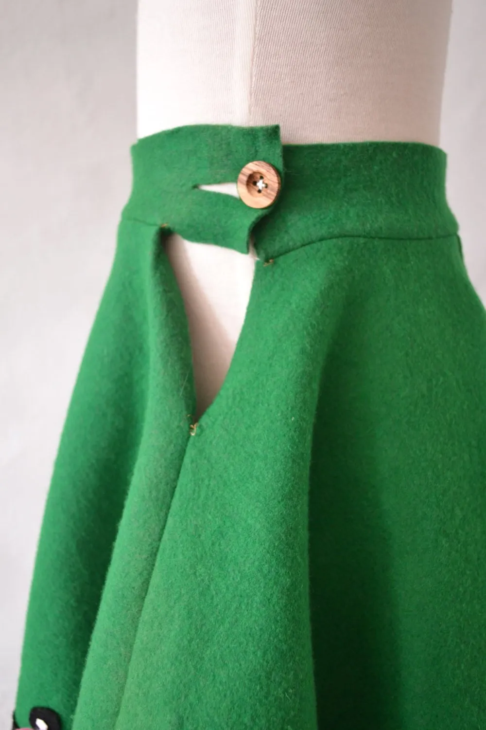 1950s Child's Felt Poodle Skirt