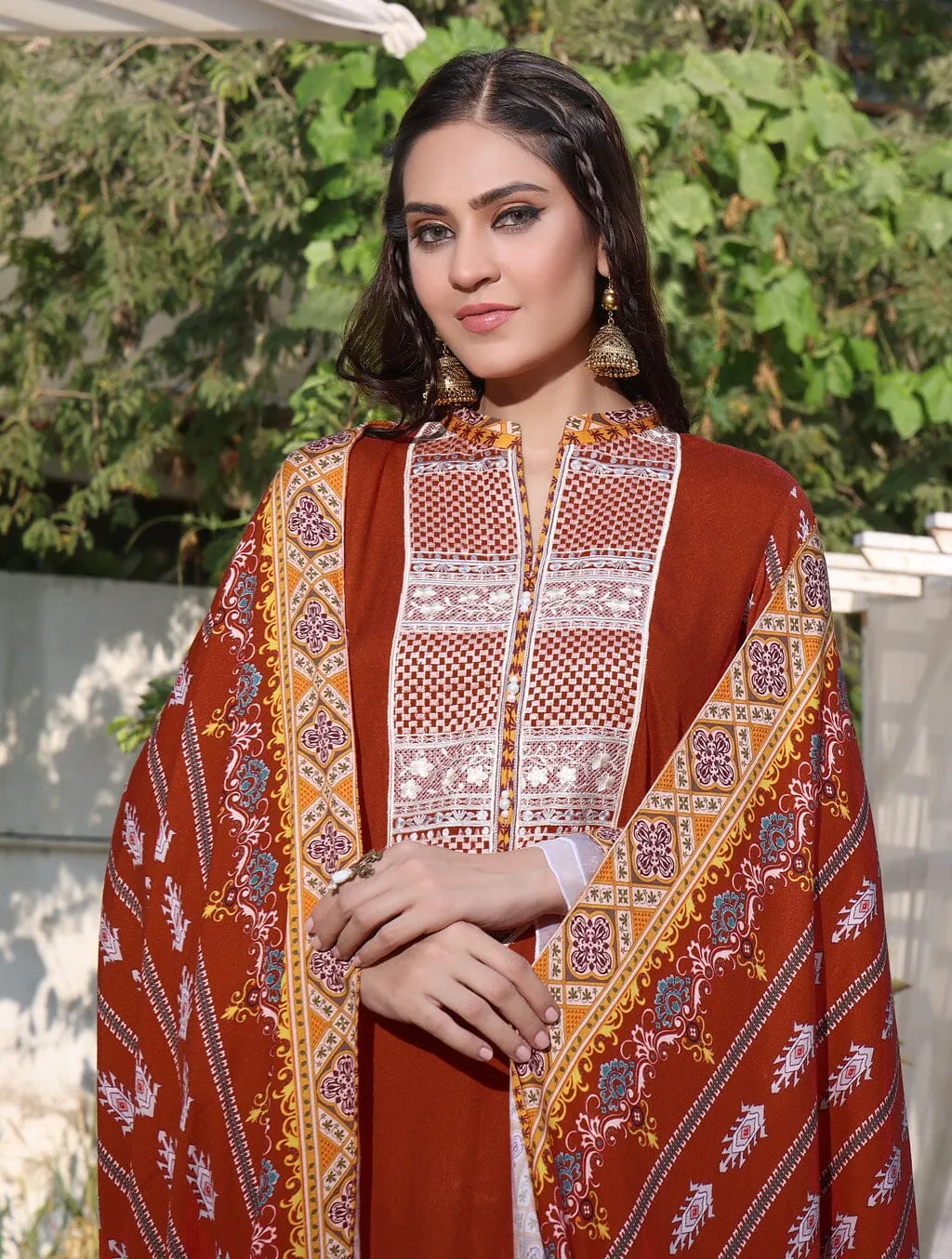 3 Piece Unstitched Suit KTE-1560