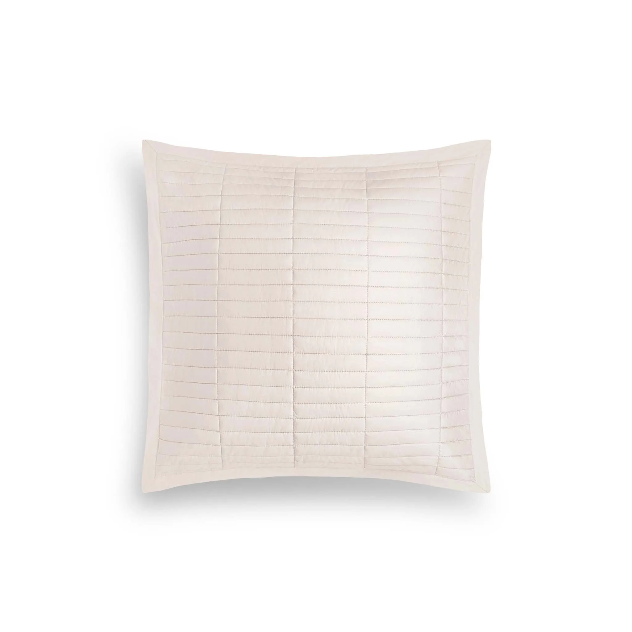 400TC Percale Quilted Euro Sham | Amalia Home Fresco