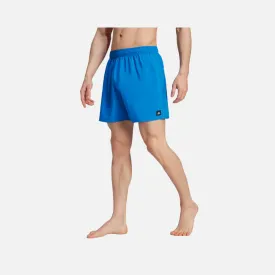 Adidas Solid CLX Short Length Men's Swim Shorts -Bright Royal / Lucid Lemon