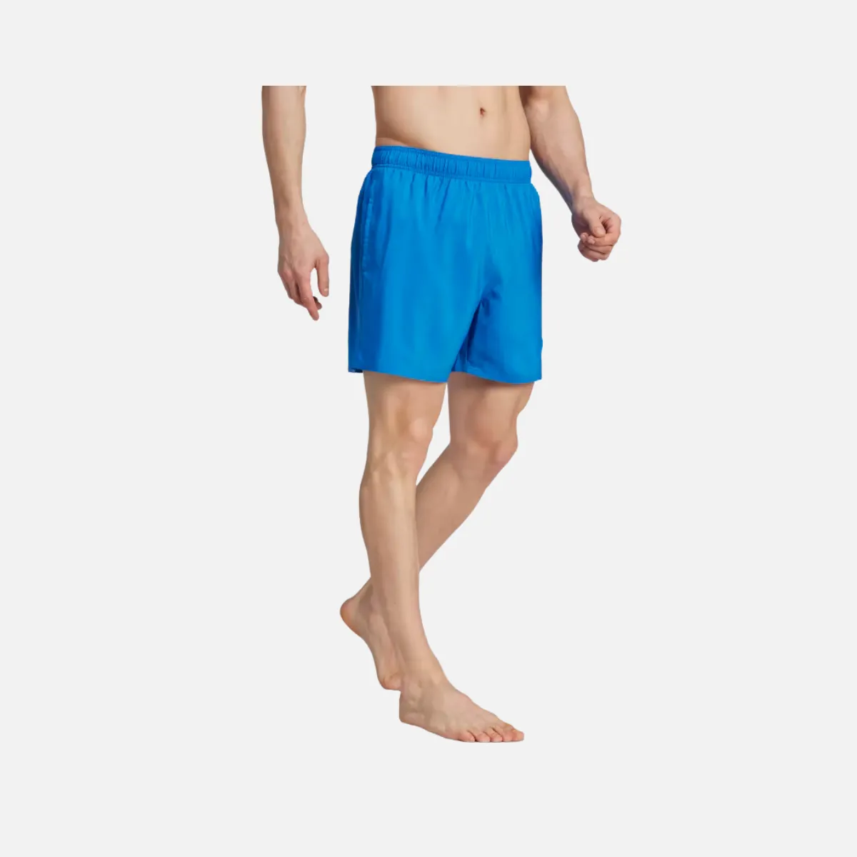 Adidas Solid CLX Short Length Men's Swim Shorts -Bright Royal / Lucid Lemon