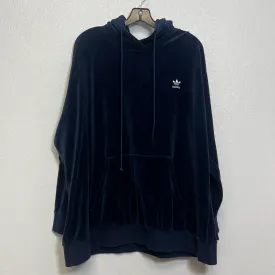 Athletic Sweatshirt Hoodie By Adidas In Velvet, Size: 3x