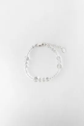 Avery Bracelet - Clear Quartz