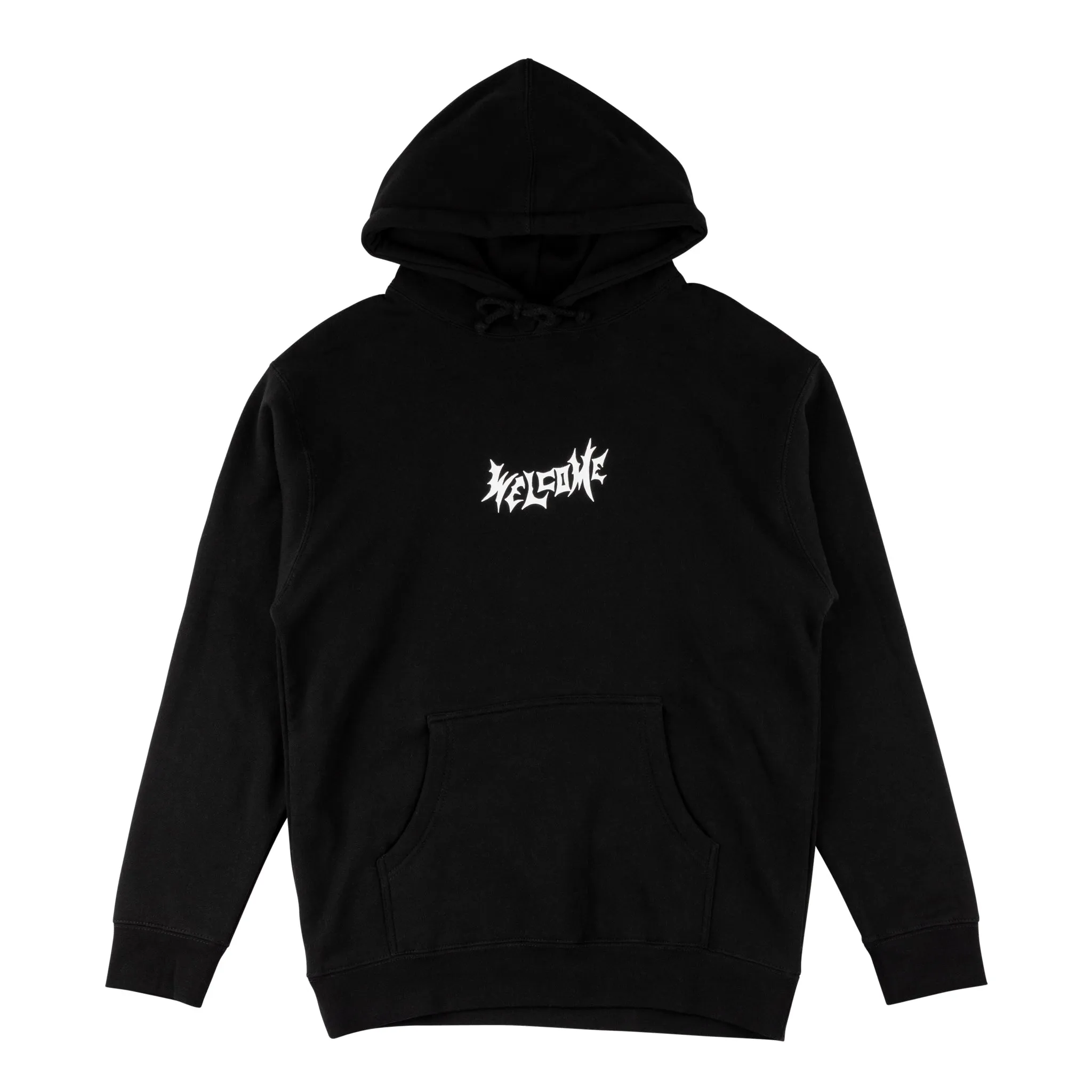 Bapholit Pullover Hoodie - Black/Red