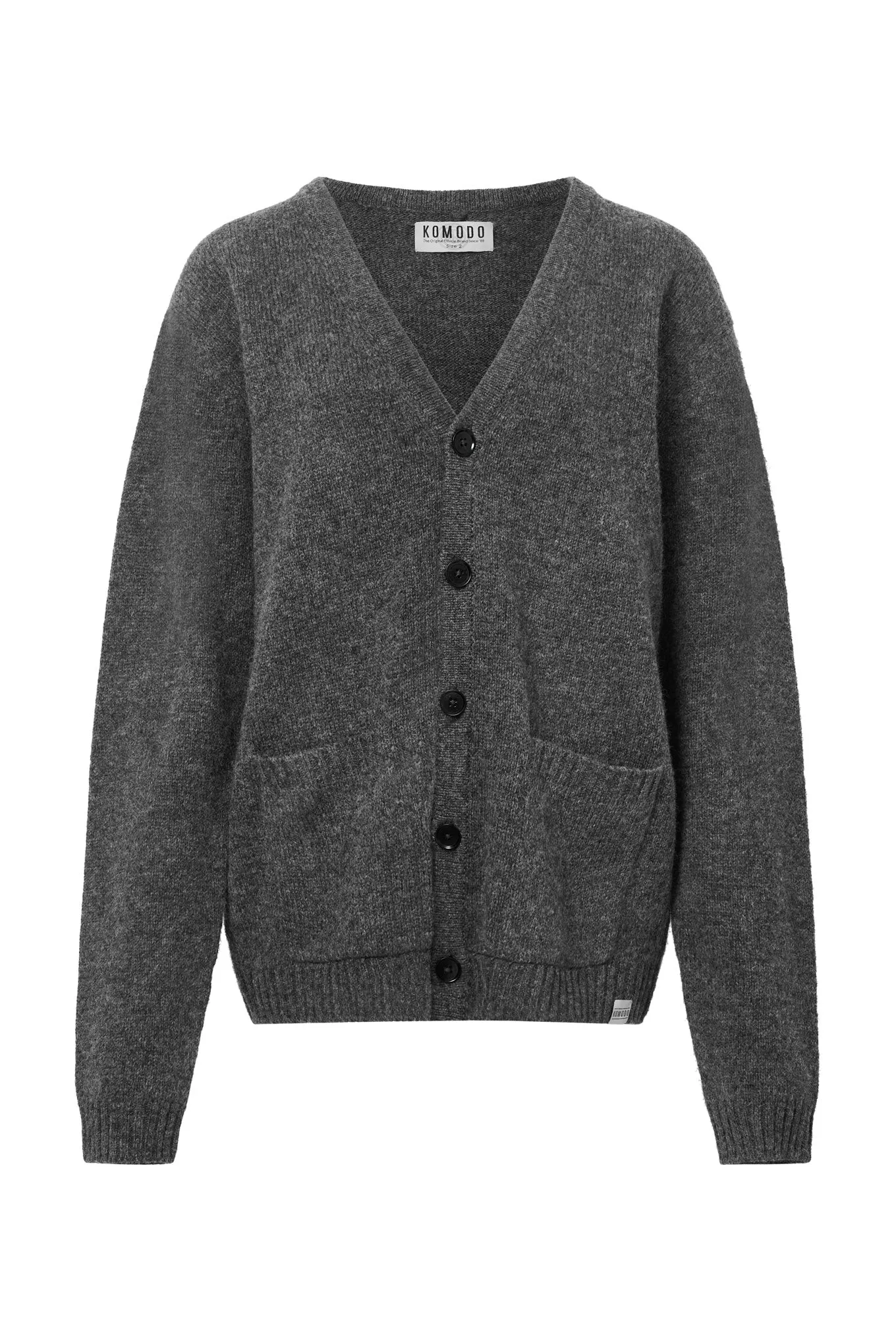 BATSA Wool Cardigan - Grey