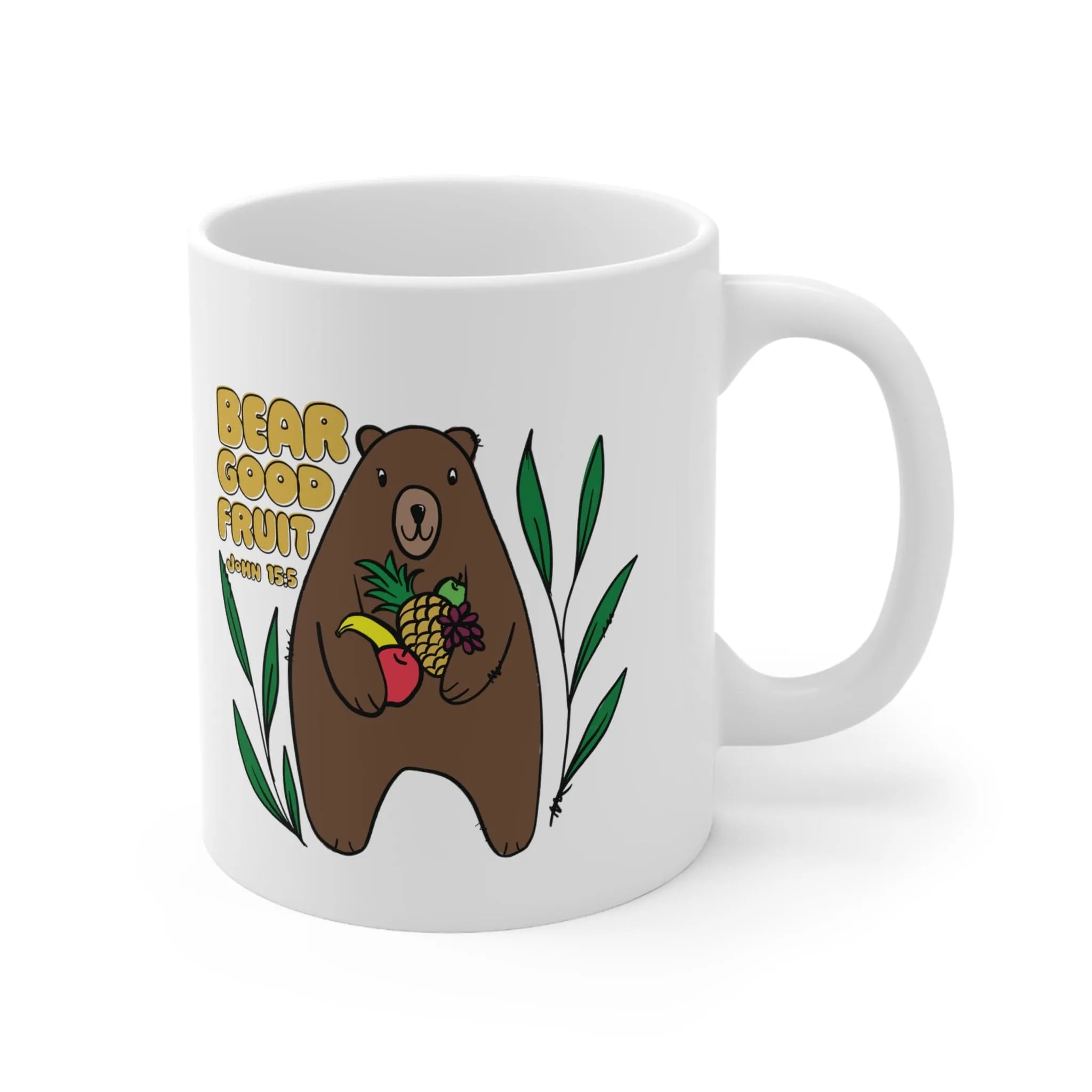 Bear Good Fruit 11oz Mug