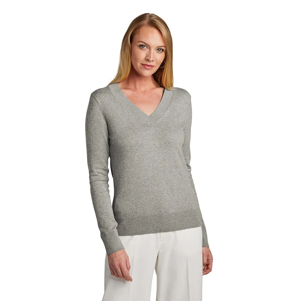 Brooks Brothers - Women's Cotton Stretch V-Neck Sweater