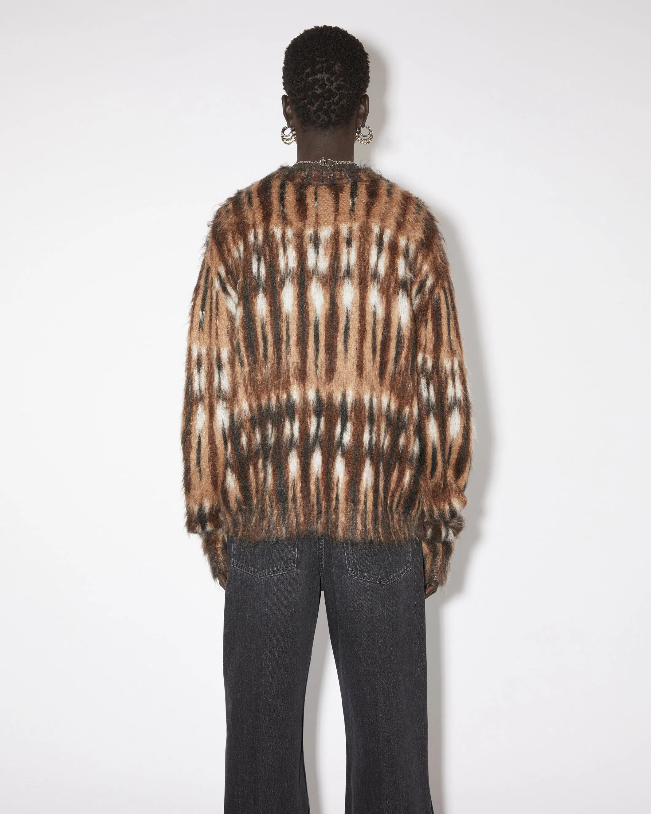 Brushed Jacquard Sweater