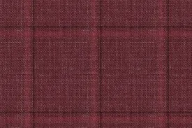 Burgundy Check 33% Cashmere 29% Wool 29% Silk 9% Linen (Ref-794353)