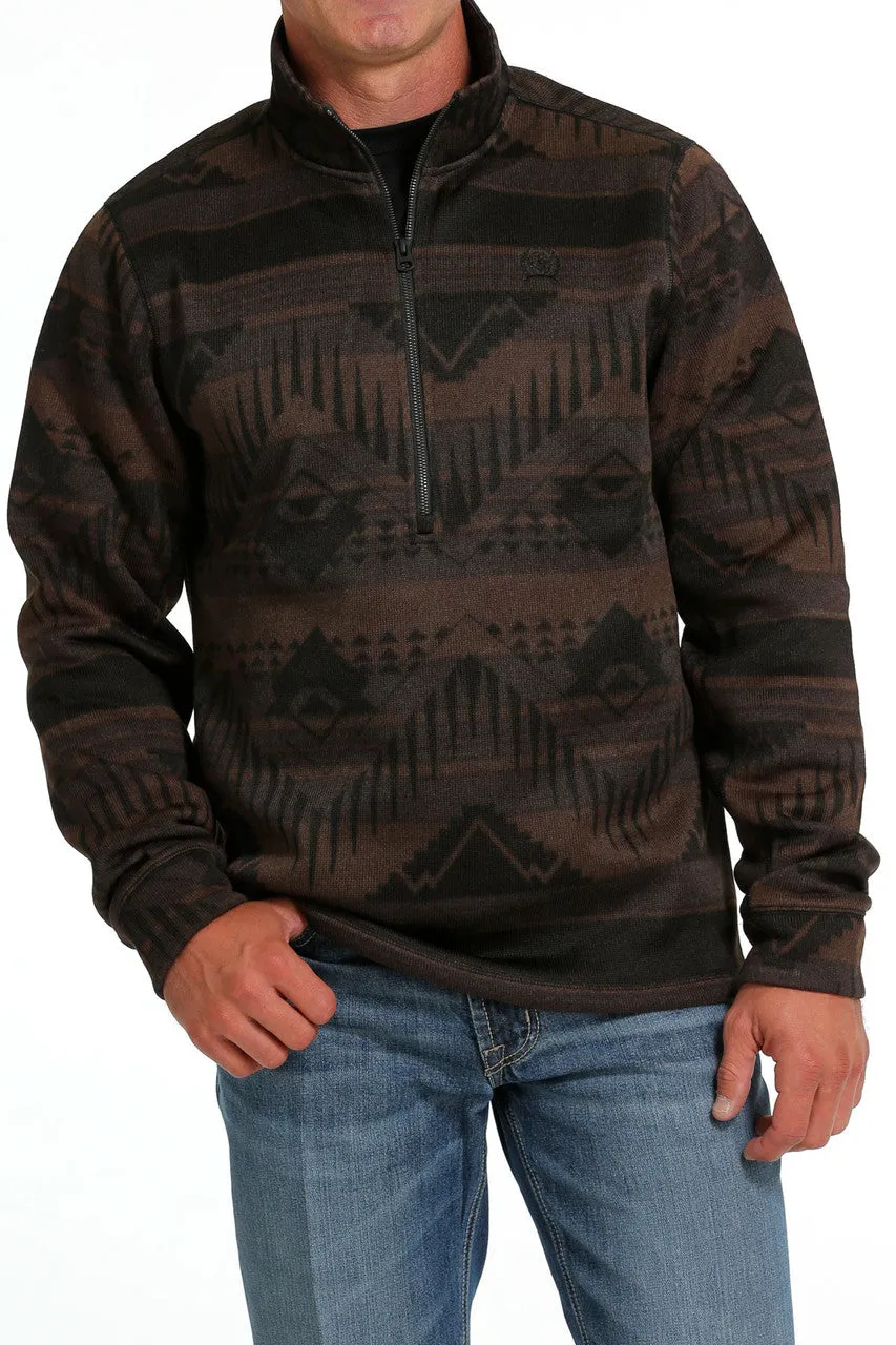 Cinch Men's Fleece Aztec Pullover