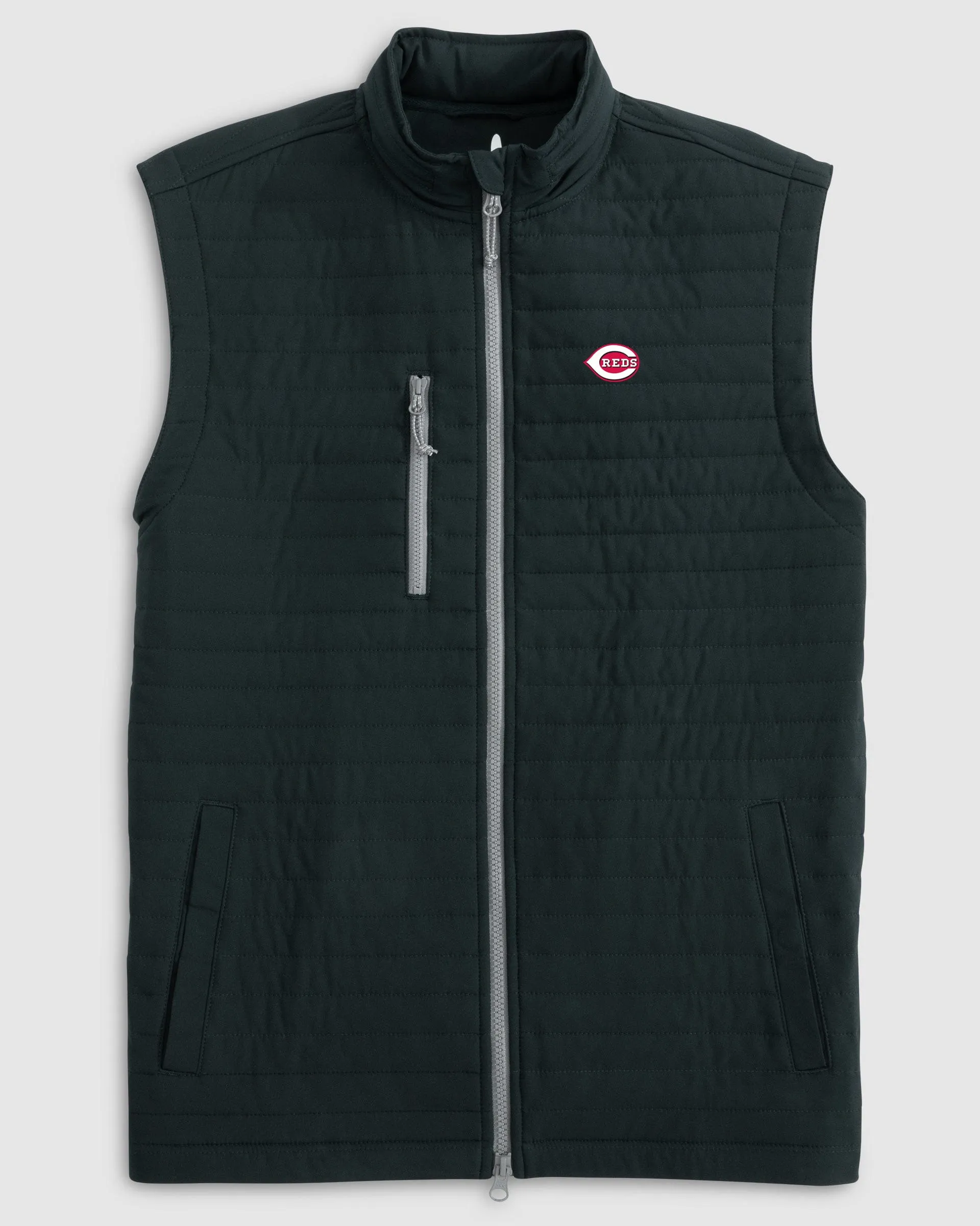 Cincinnati Reds Crosswind Quilted Performance Vest