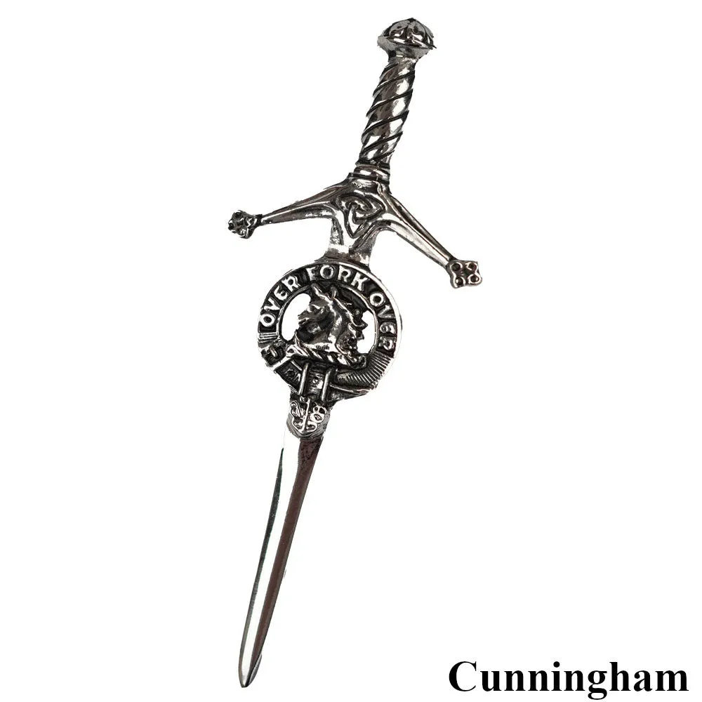 Clan Crest Kilt Pin - Cunningham