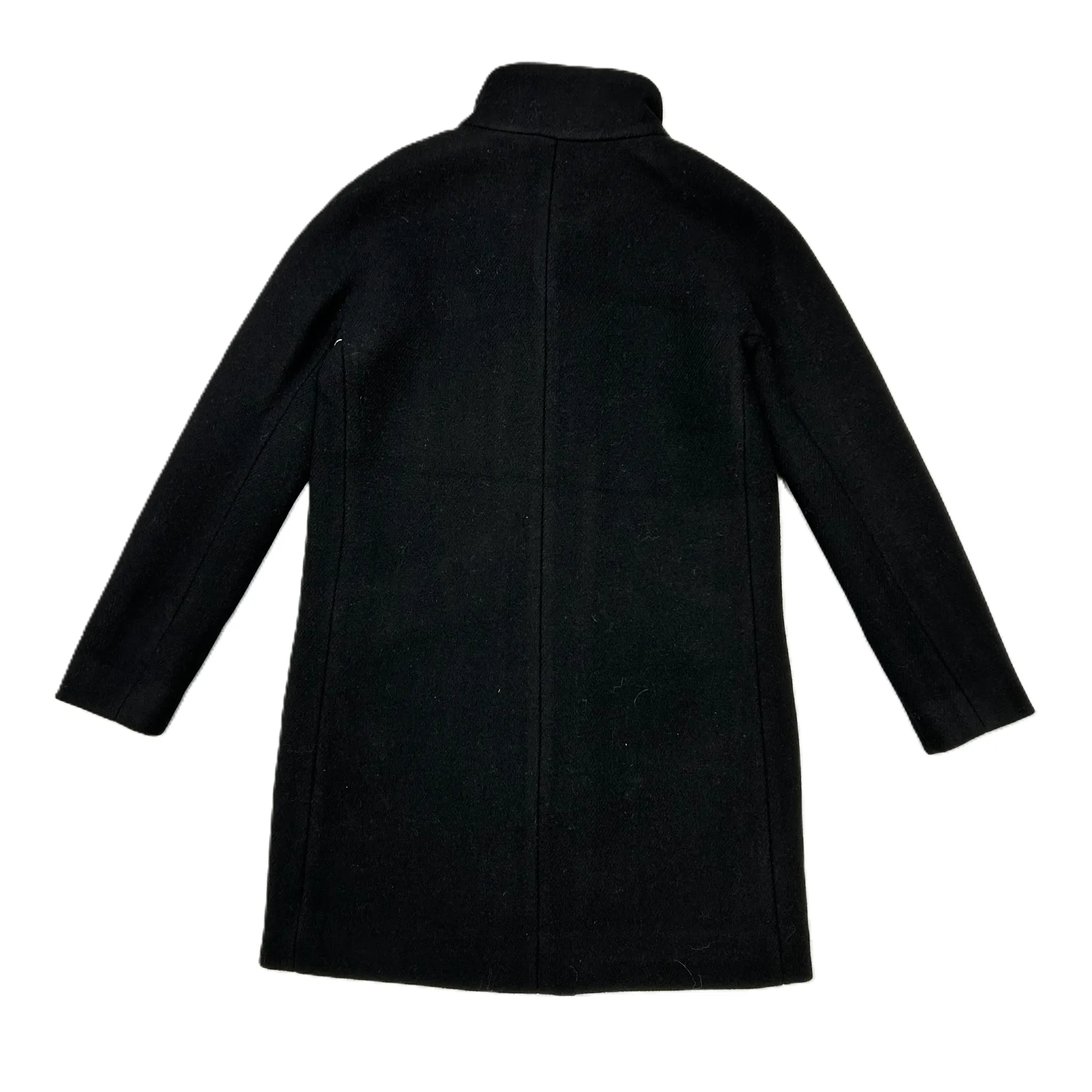 Coat Peacoat By J. Crew In Black, Size: Xs