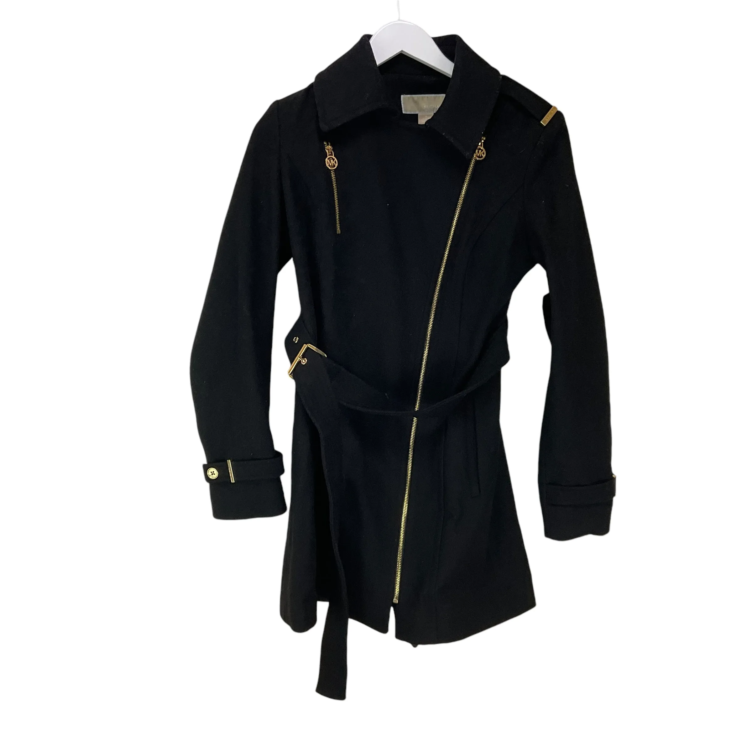 Coat Peacoat By Michael By Michael Kors In Black, Size: 4