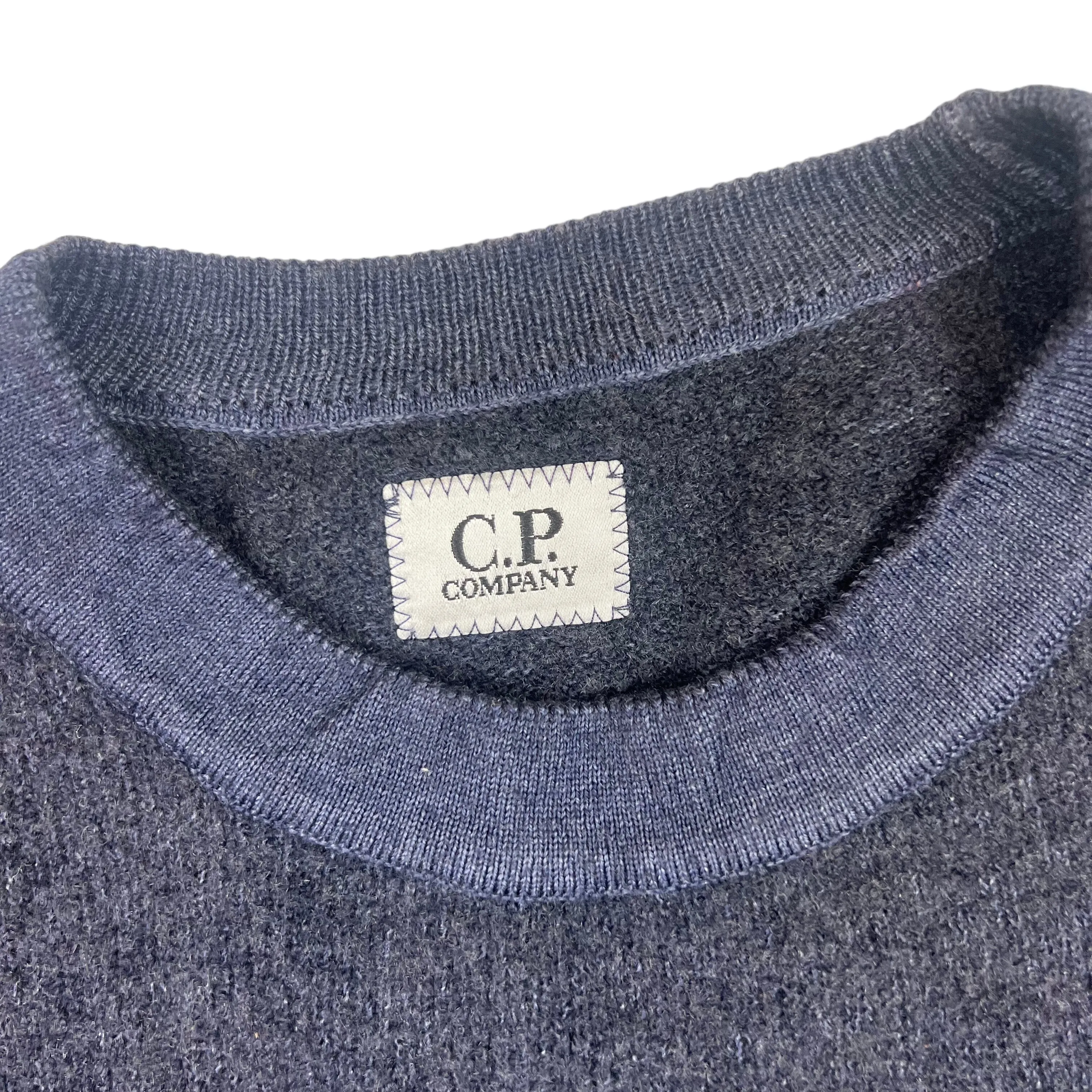 C.P. Company Lana Wool Sweater Navy