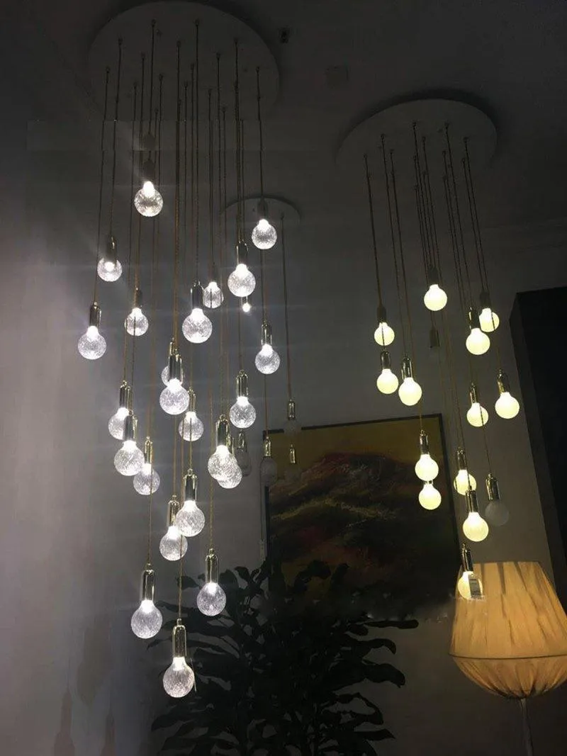 Crystal Bulb LED Pendant Lamp