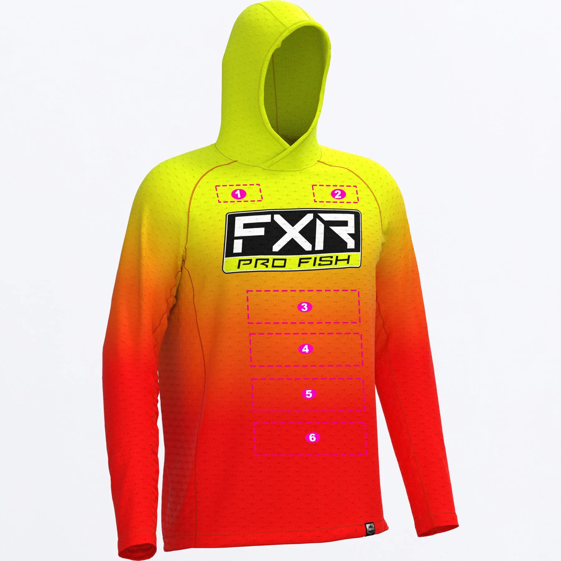 Custom M Rush Air UPF Pullover Hoodie