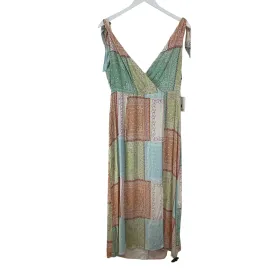 Dress Casual Maxi By Clothes Mentor In Multi-colored, Size: L