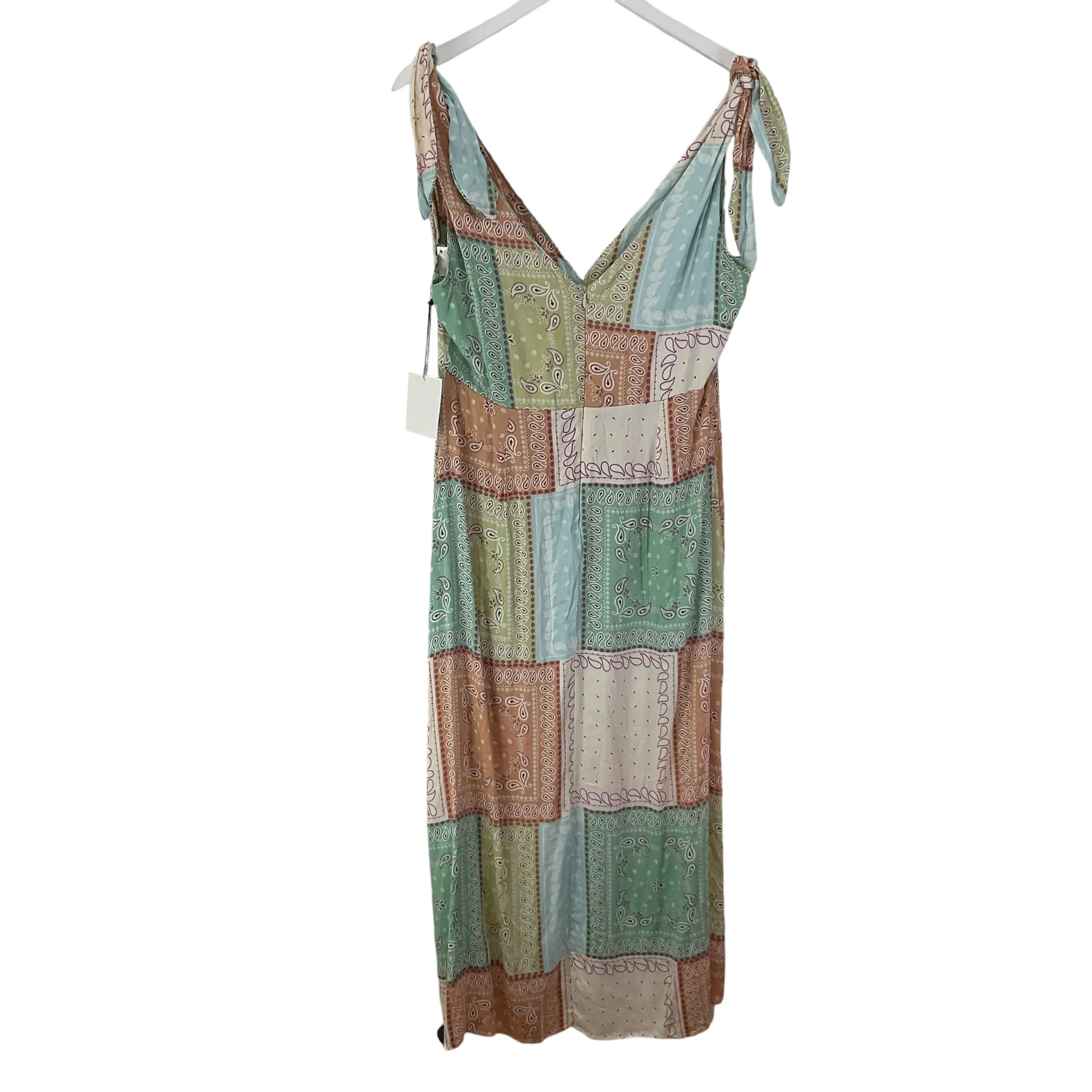 Dress Casual Maxi By Clothes Mentor In Multi-colored, Size: L