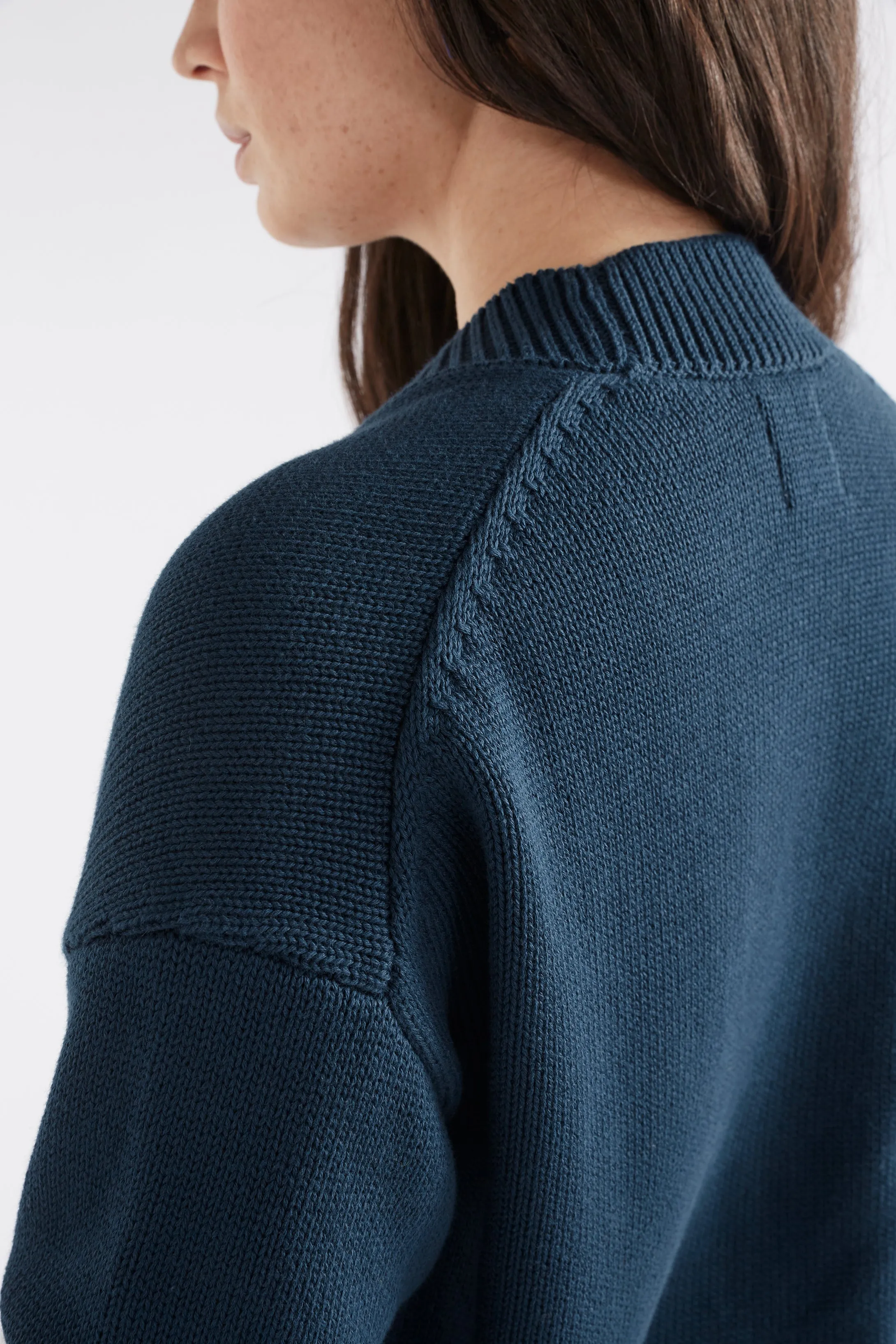 Elk The Label - Willow Cardigan - Deep Sea Blue