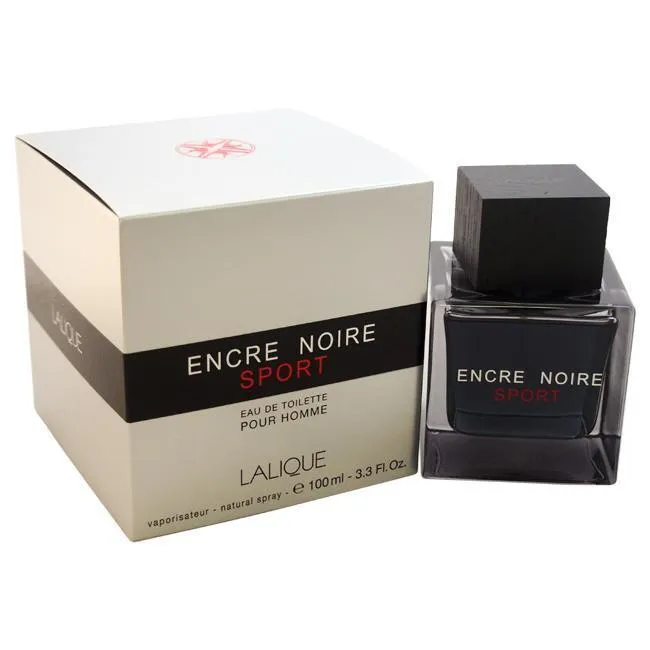 ENCRE NOIRE SPORT BY LALIQUE FOR MEN -  Eau De Toilette SPRAY