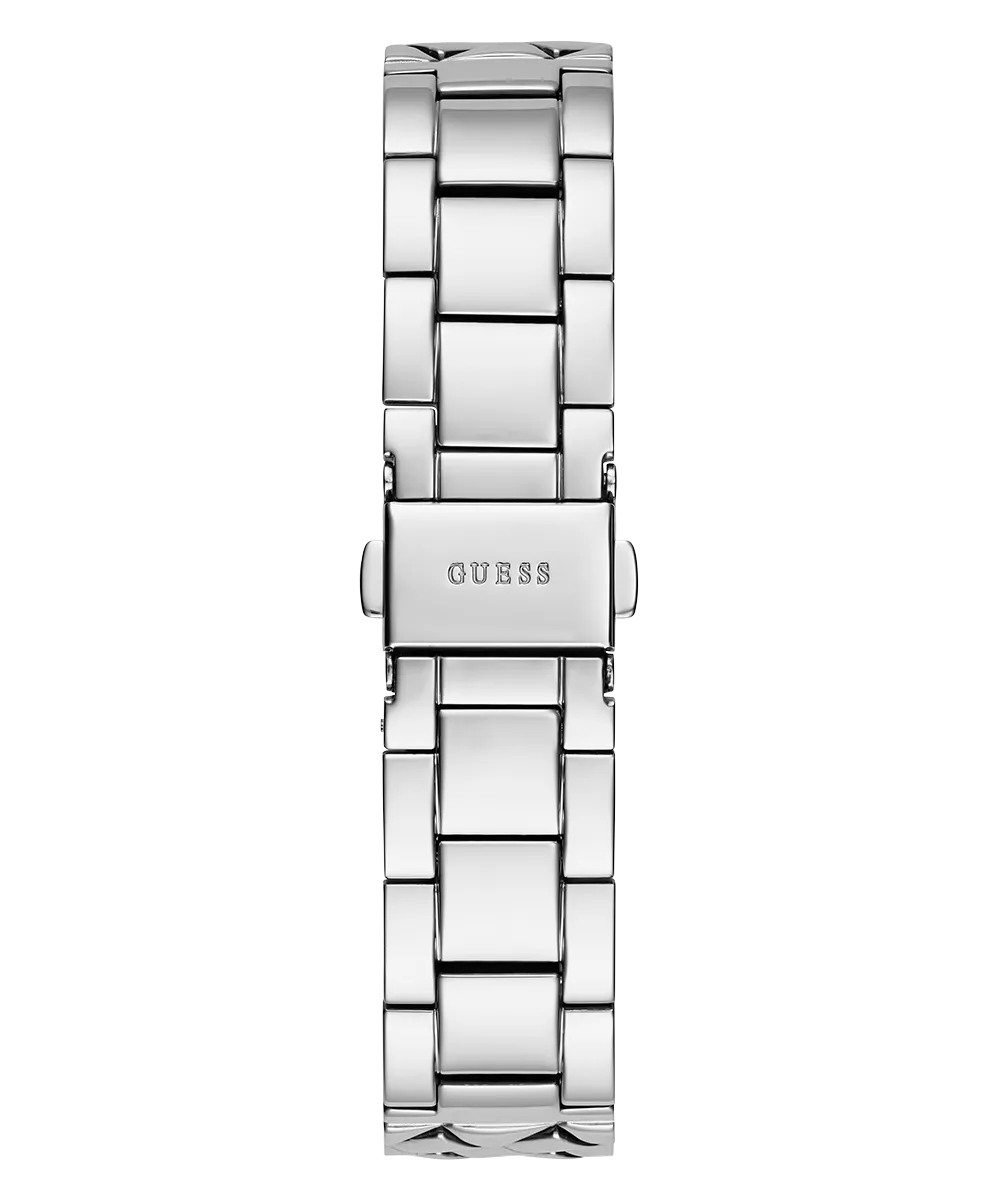 GUESS Ladies Silver Tone Analog Watch