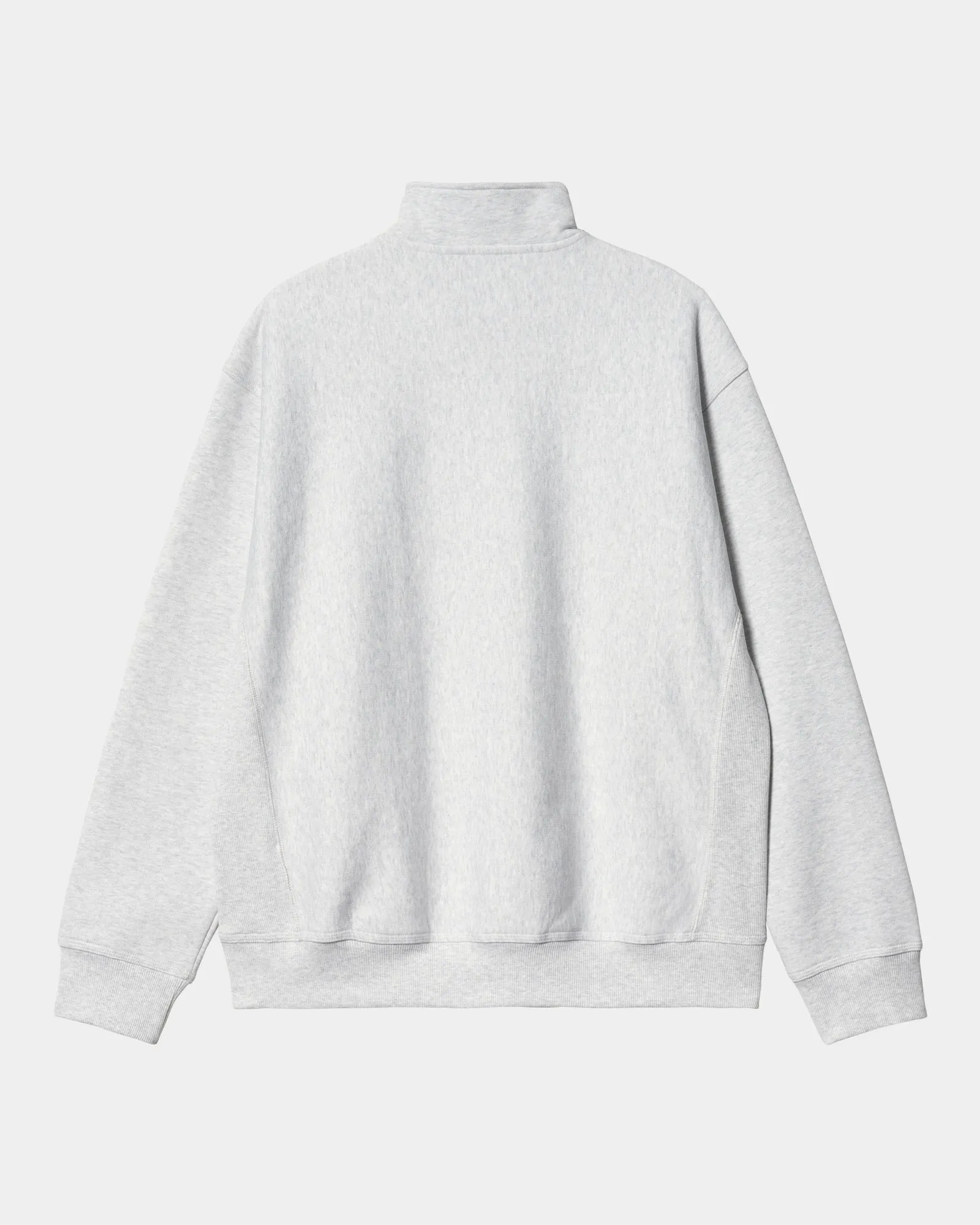 Half Zip American Script Sweatshirt | Ash Heather