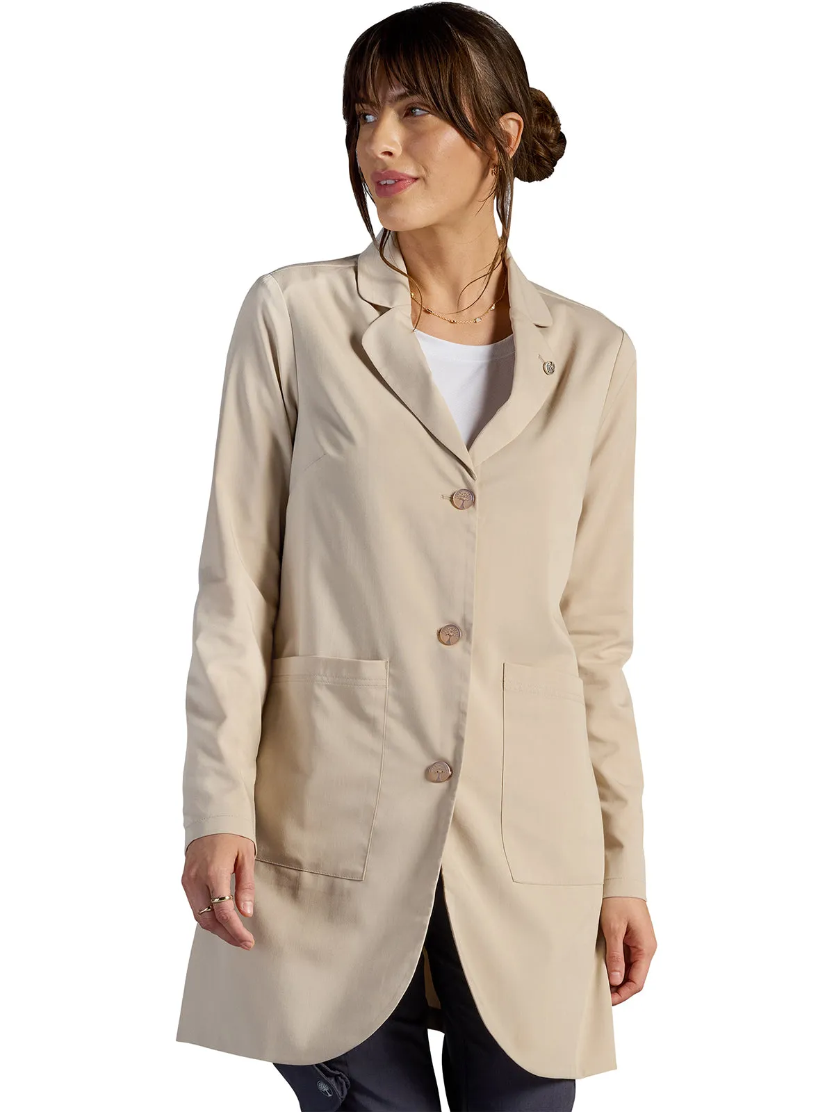 HH X Dr Kwane - Women's Vera 34" Modernist Lab Coat