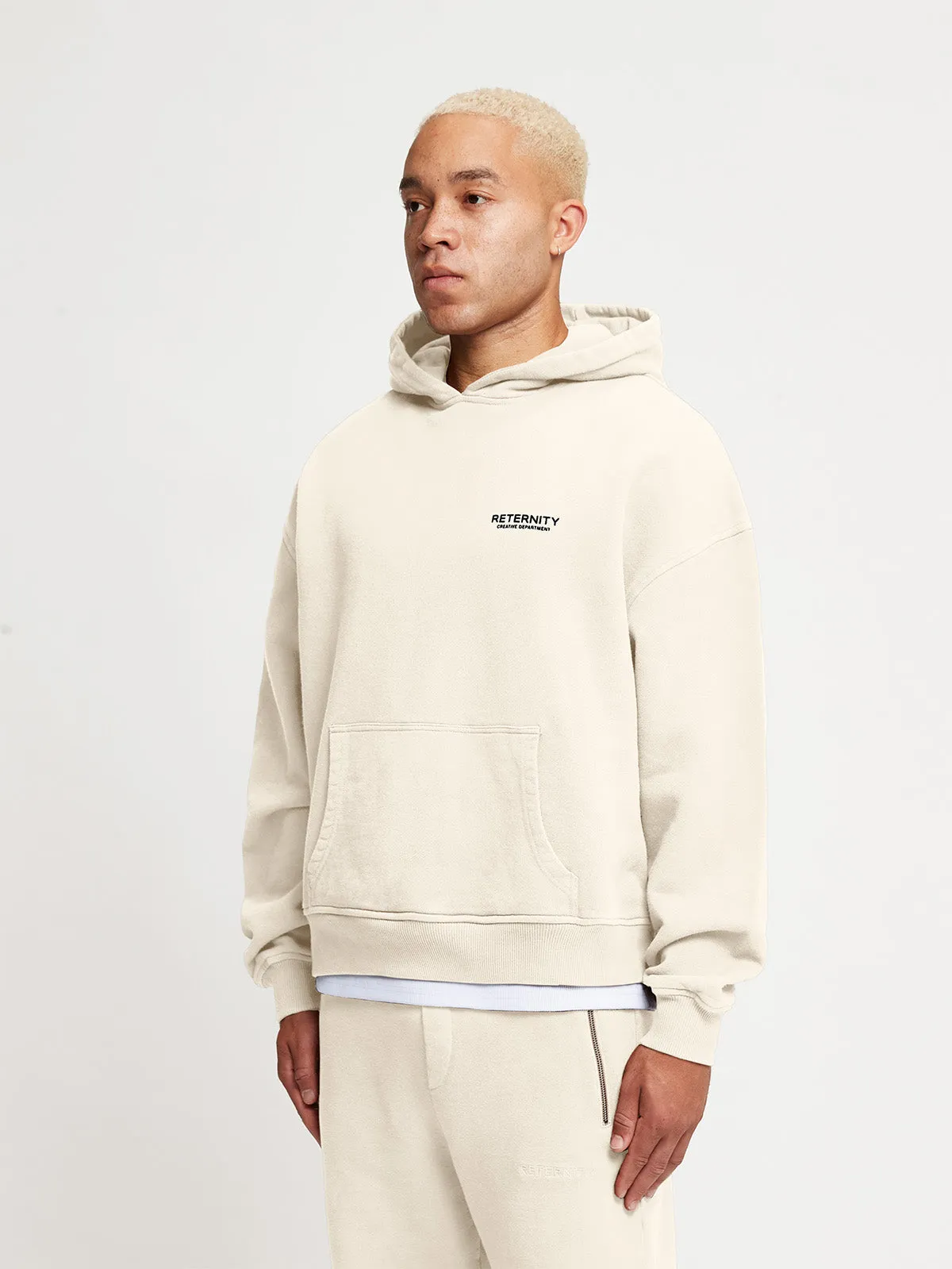 HOODIE CREATIVE DEPT - CREAM