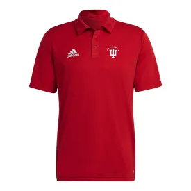 Indiana Hoosiers Adidas 8-Star Soccer Crimson Polo