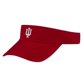 Indiana Hoosiers Adidas Coach Thin Crimson Visor