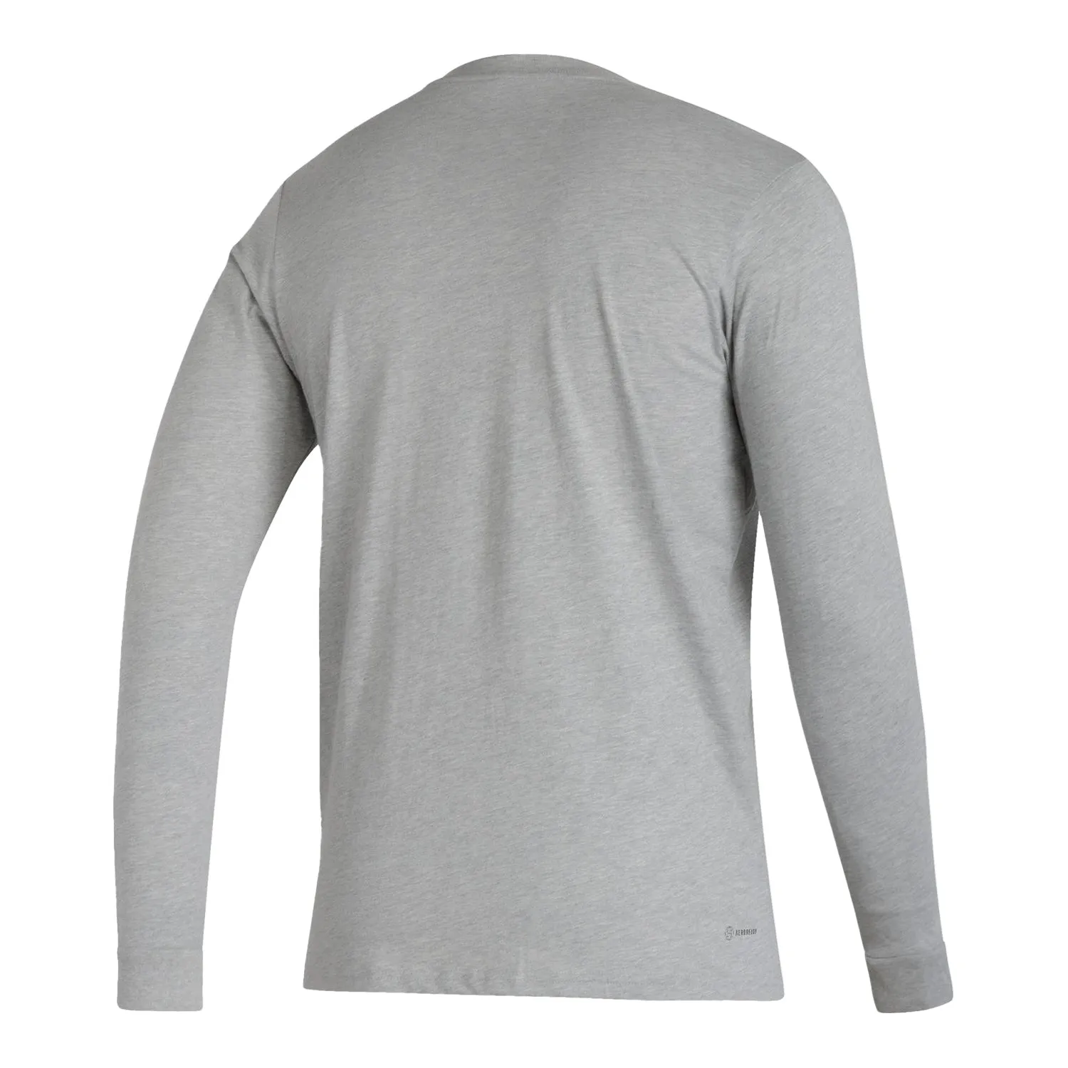 Indiana Hoosiers Adidas Pre-Game Hoosier Nation Long Sleeve Grey T-Shirt