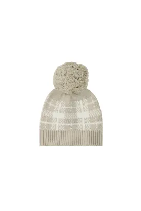 Jasper Hat - Marlo Check Jacquard