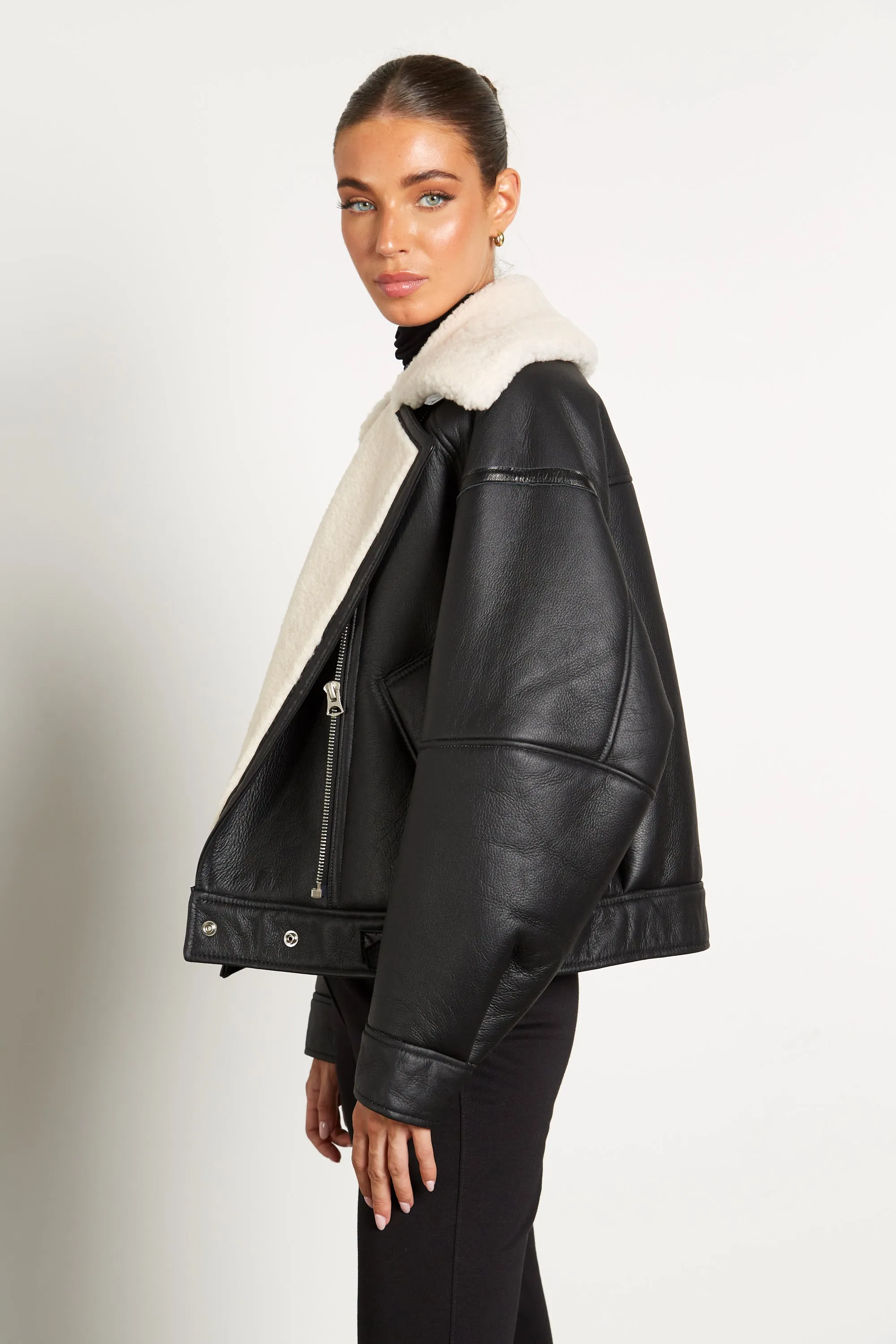 Lennan Shearling Bomber