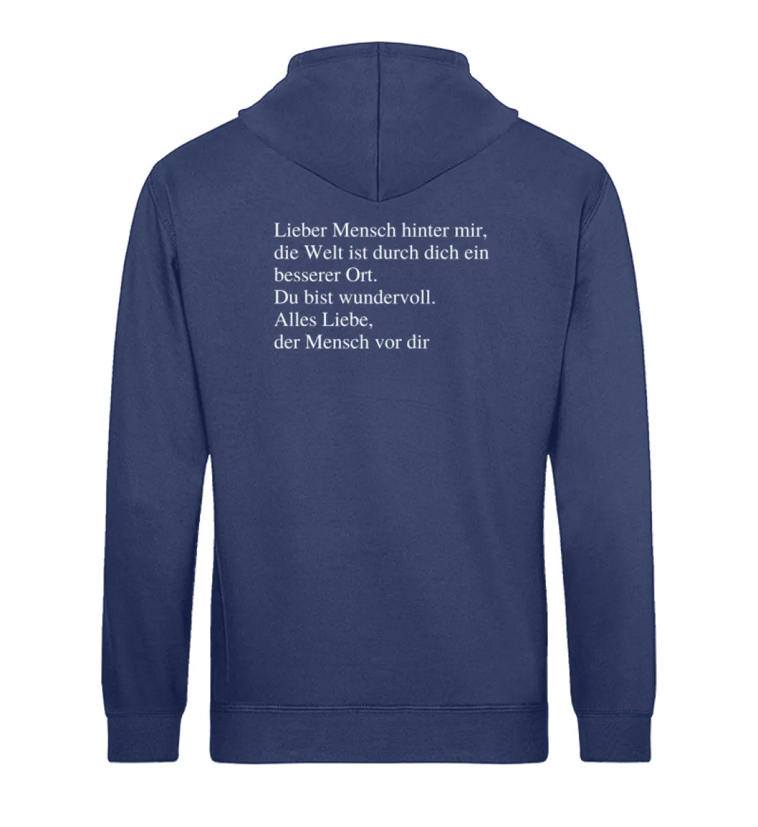 Lieber Mensch Bio Hoodie Unisex