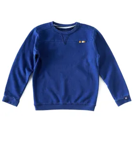 little label Sweat-Shirt – Denim