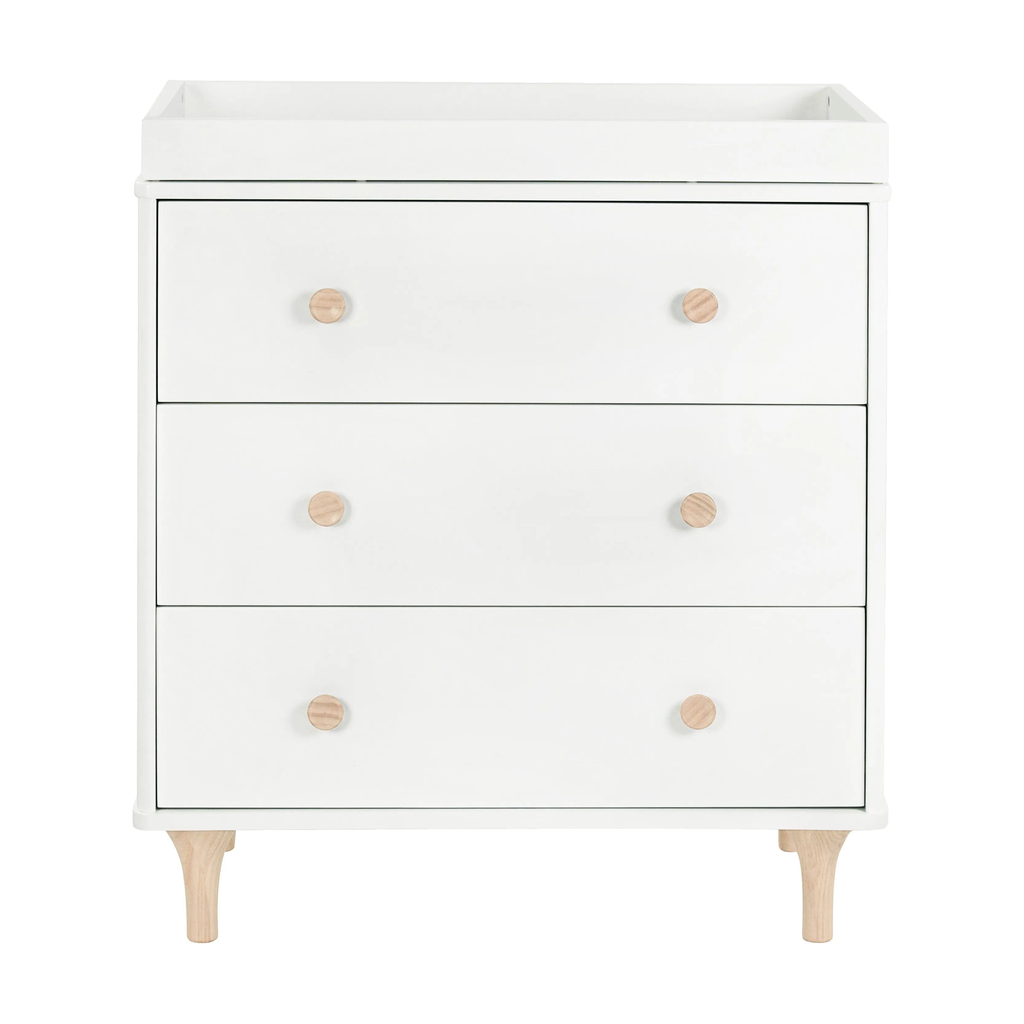 Lolly 3-Drawer Dresser Feet and Knob Set