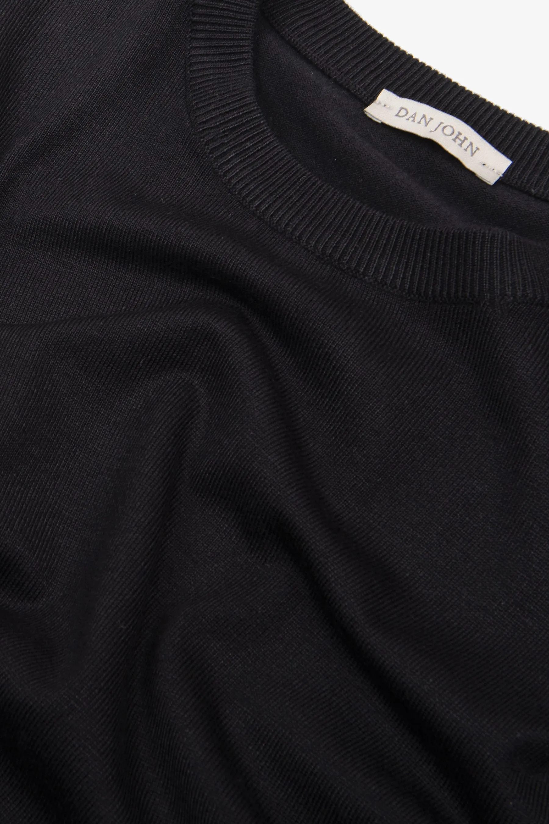 Maglia girocollo basic nero