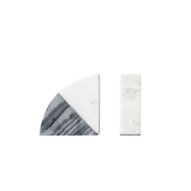 Marble Bookends