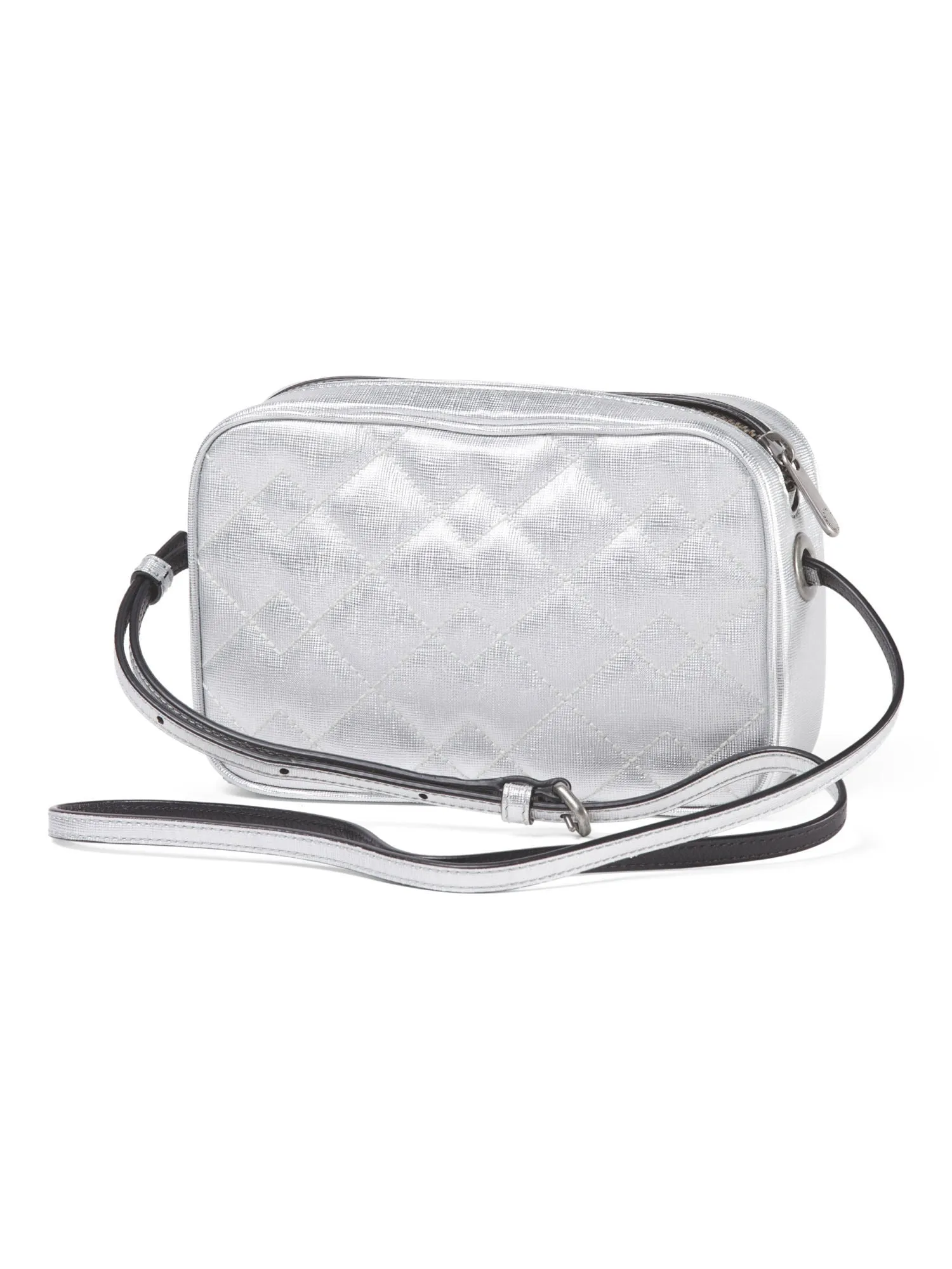 MARC BY MARC JACOBS Leather Sally Metallic Crossbody