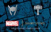 Marvel Earring Thor & Mjolnir Hammer