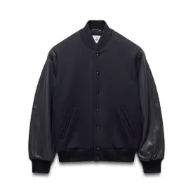 Melton Wool Varsity Jacket