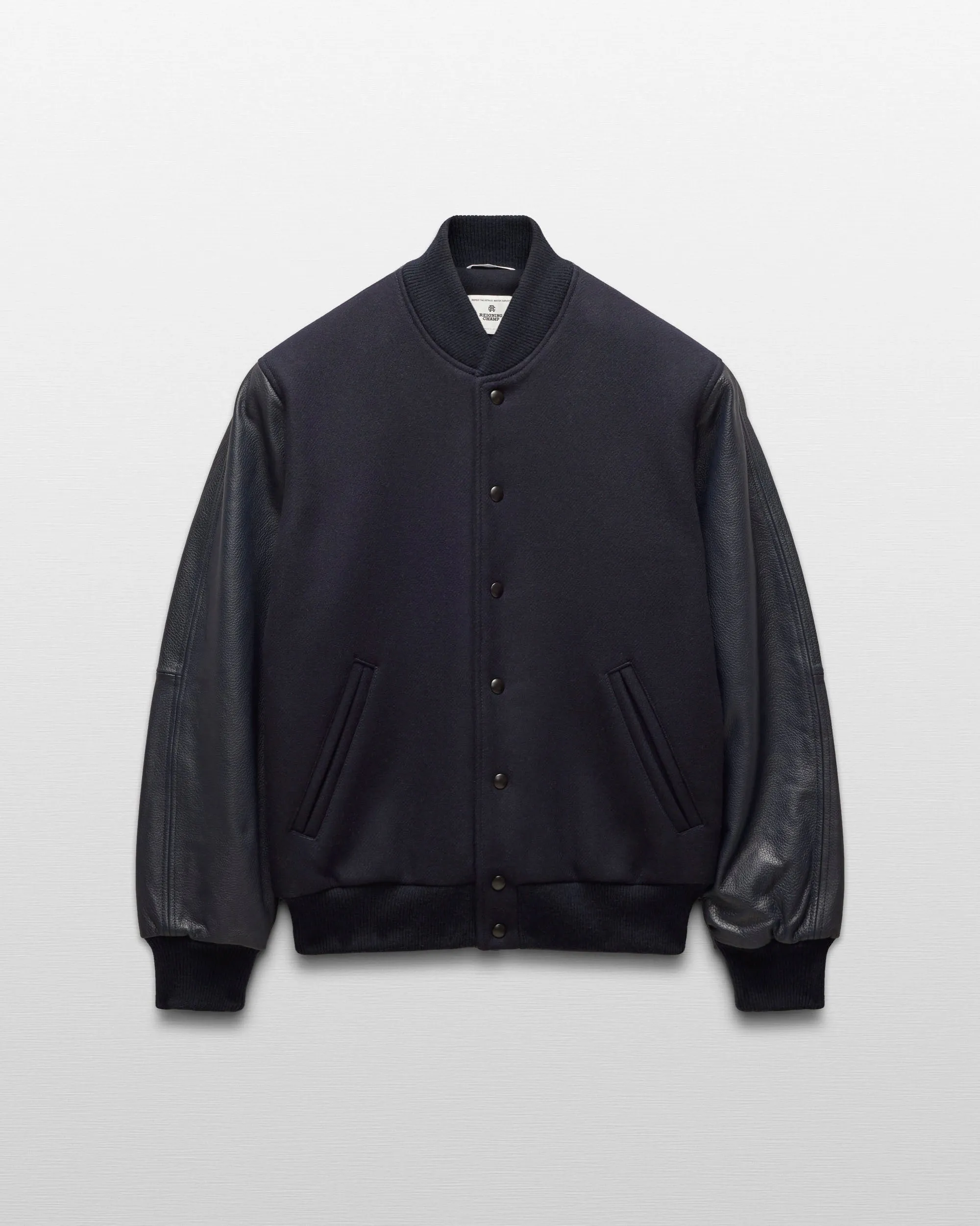 Melton Wool Varsity Jacket