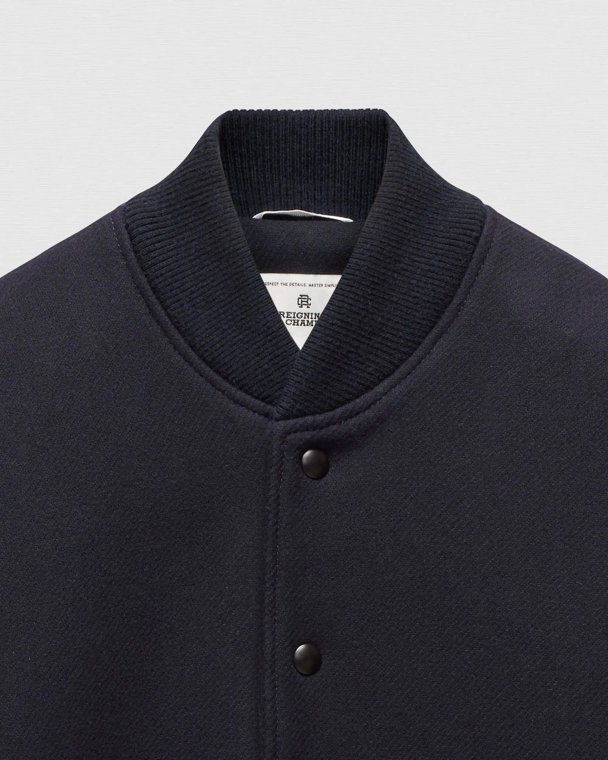 Melton Wool Varsity Jacket