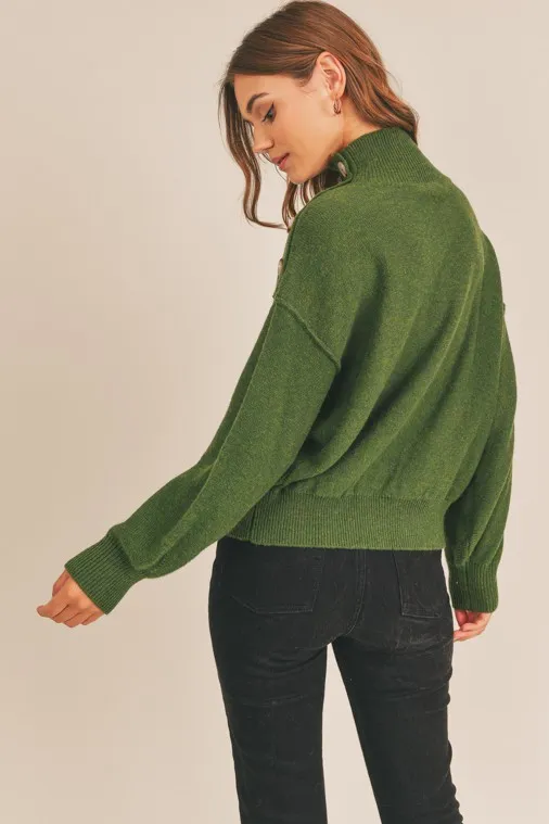 Moss Green Sweater