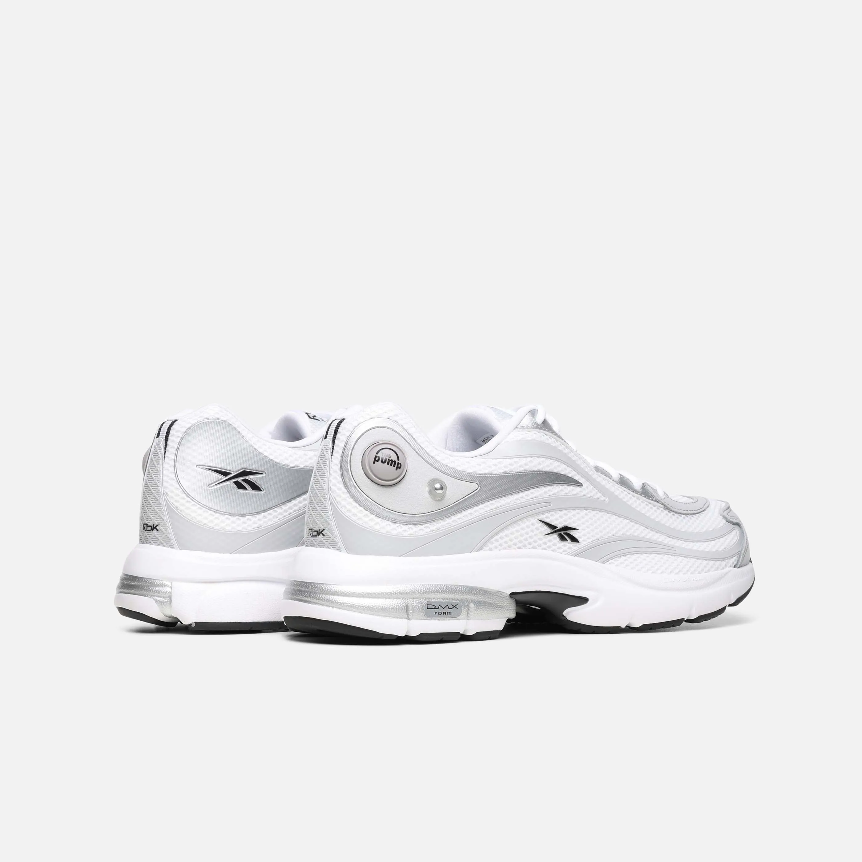 Premier Pump Paris Trainer White/Grey/Silver Metallic