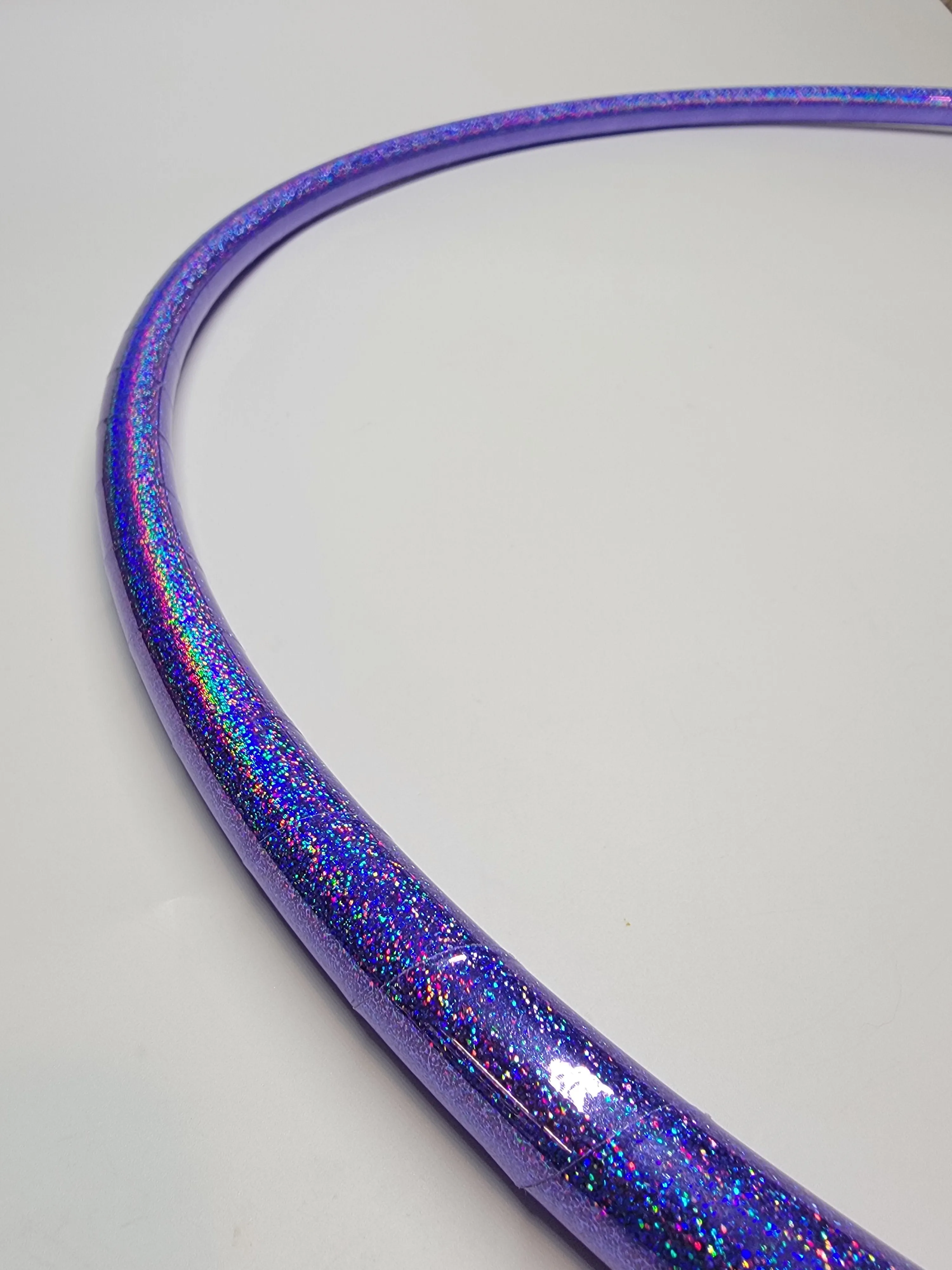 Purple Galaxy Glitter Taped Hula Hoop